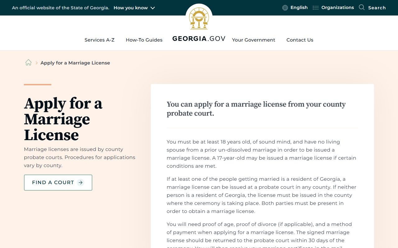 Telfair County marriage records Georgia marriage license guidance